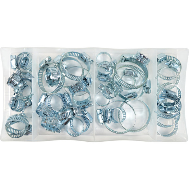 Senator 40 pce Hose Clip Assortment-8 Popular Sizes Kit