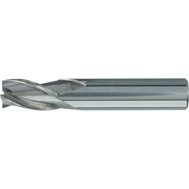 Swisstech 16.0mm St/Sh Short 3Fl Carbide Slot Drill - Tialn