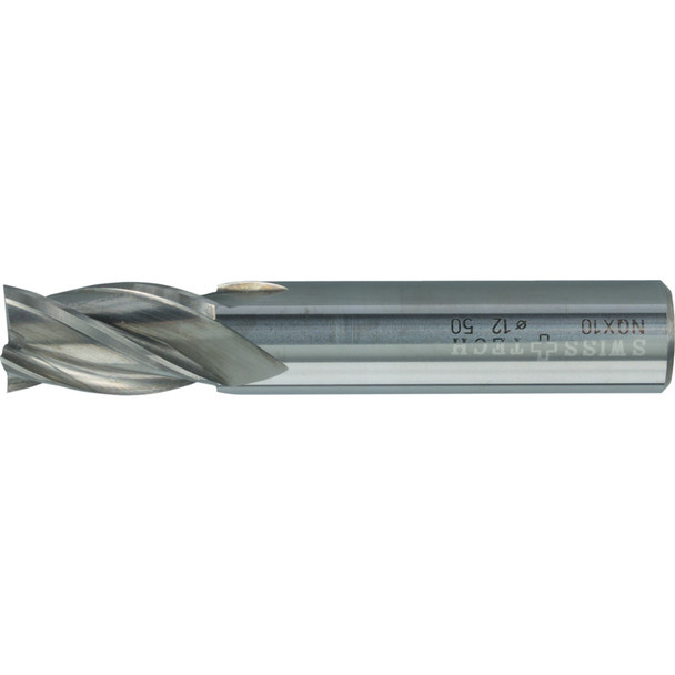 Swisstech 2.0mm St/Sh Short Carbide End Mill