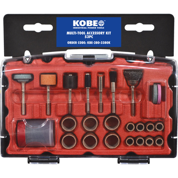 Kobe Multi-Tool Accessory Kit53Pc Kobe Multi-Tool Accessory Kit53Pc