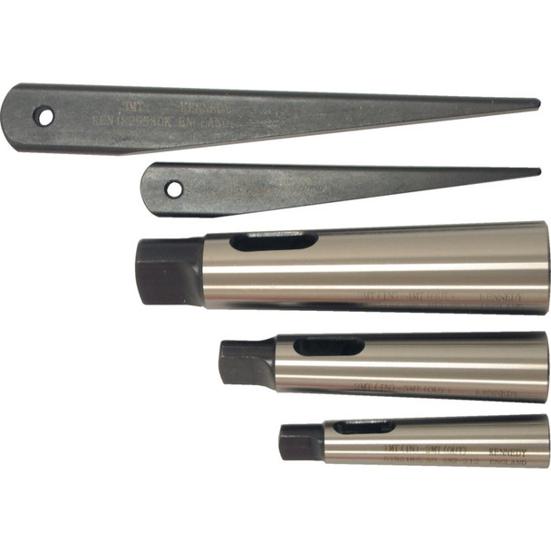 Kennedy Drill Sleeve & Drift Set5-Piece Kennedy Drill Sleeve & Drift Set5-Piece