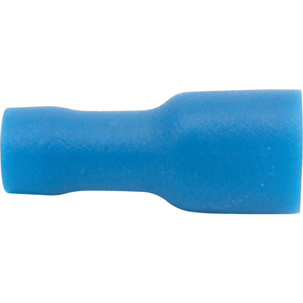 6.30mm FULLY INSULATED BLUE FEMALE PUSH-ON (100) 126.08