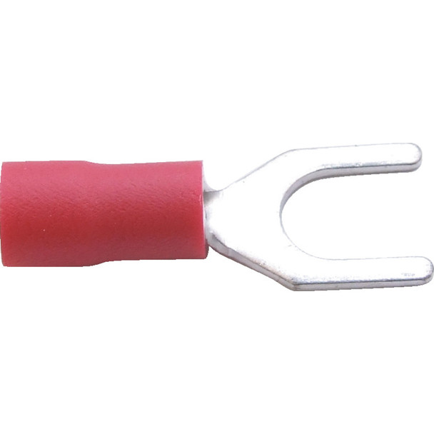 Kennedy 3.00mm Fork Terminal (Pk-100) Red