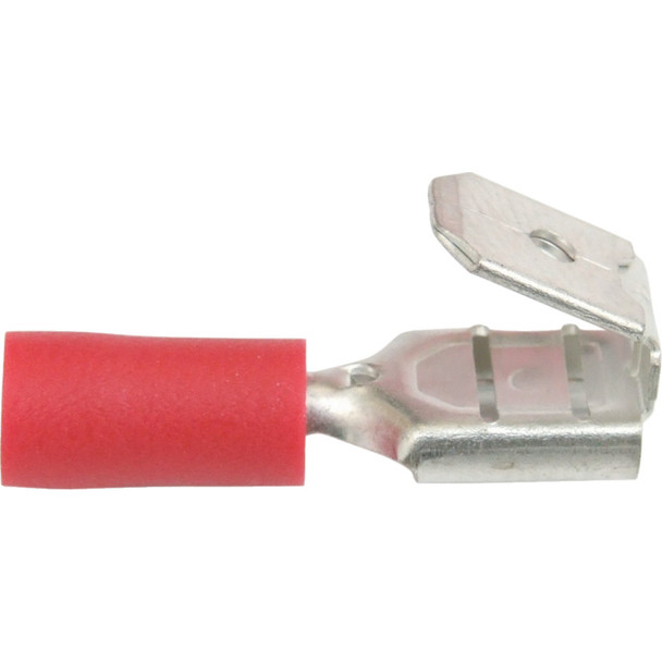 6.3mm RED PIGGY BACK PUSH ON (PK-100) 111.73