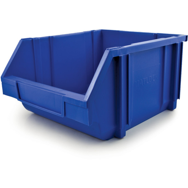 Matlock Mtl3A Plastic Storage Bin Blue