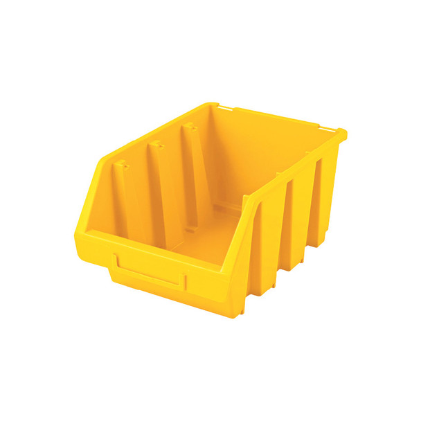 MTL3 HD PLASTIC STORAGE BIN YELLOW 68.76