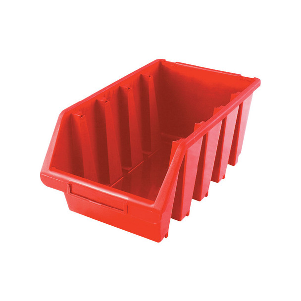 MTL4 HD PLASTIC STORAGE BIN RED 115.27