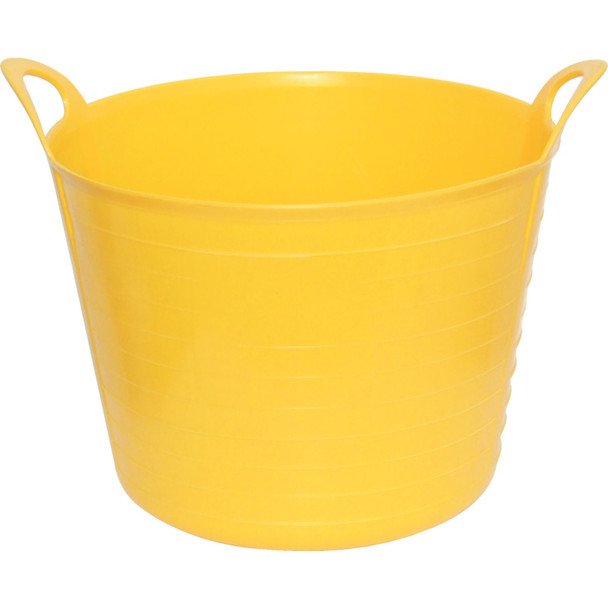 FLEXI TUB 26LTR BUILDERS BUCKET YELLOW 77.69