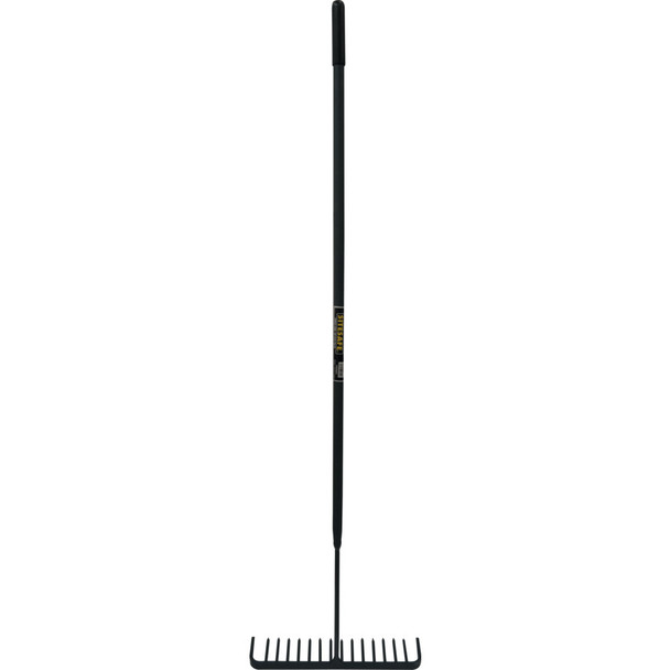 Sitesafe Steel Shaft Yd Tarmac Rake 16 Teeth Round