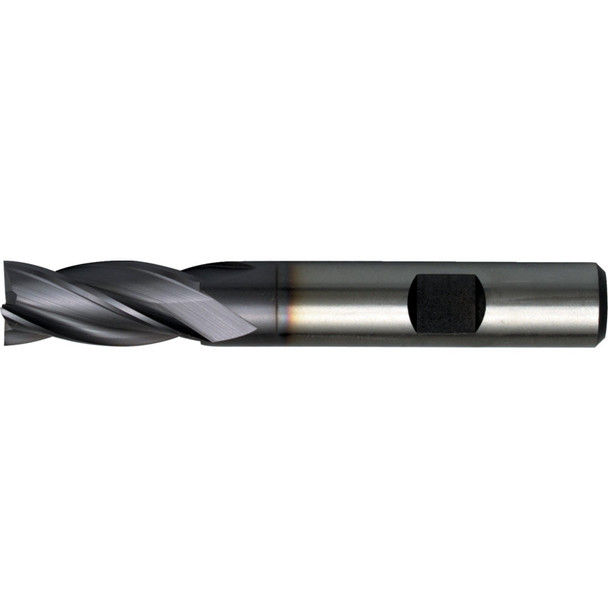 Swisstech 10.0 Weldon Std End Mill-Ticn-8% Co