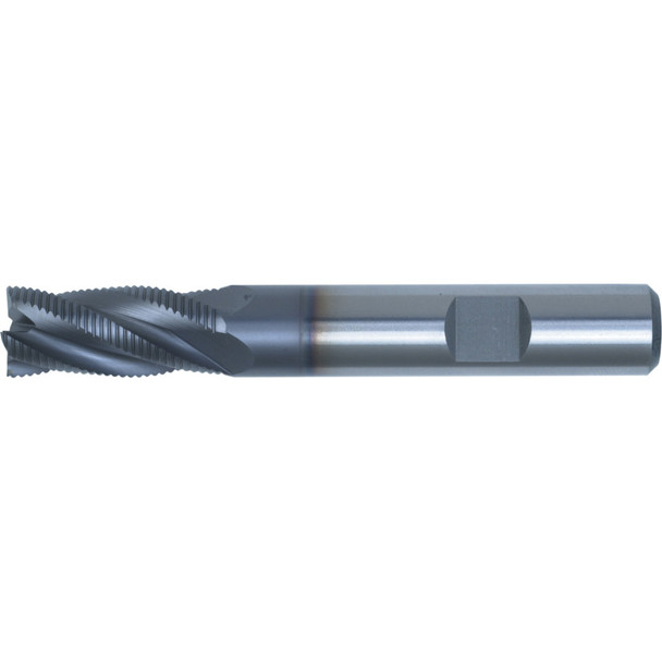 Swisstech 20.0 Weldon Std Fine Rough E/Mill-Ticn-8% Co