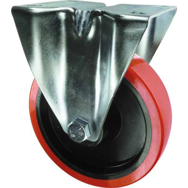 Atlas Fixed Plate 80mm Polyurethane Tyre Atlas Fixed Plate 80mm Polyurethane Tyre
