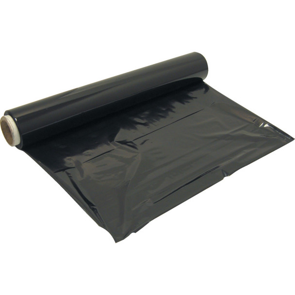 STRETCH WRAP ROLL 100mmx150M 25 MIC STD CORE BLACK 68.86