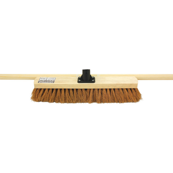 18" SOFT COCO BROOM WITH48" WOODEN HANDLE 193.32