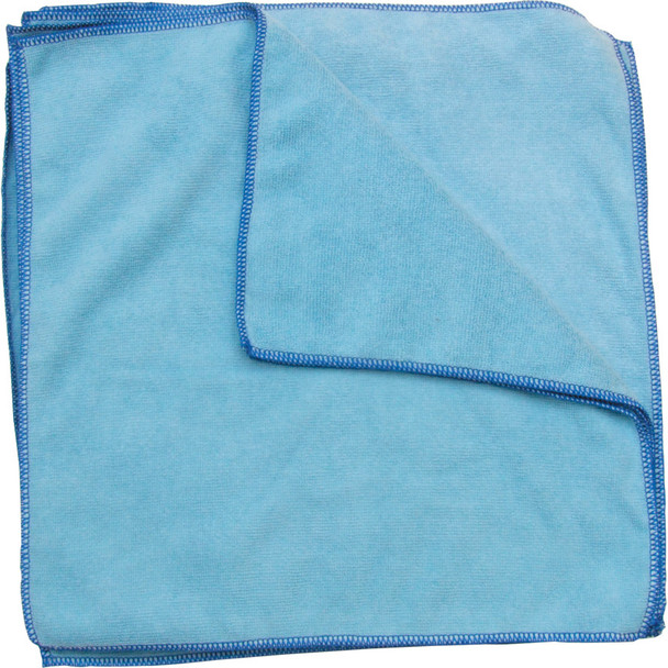 40x40CM ECONOMY BLUE MICROFIBRE CLOTH 36G 19.74