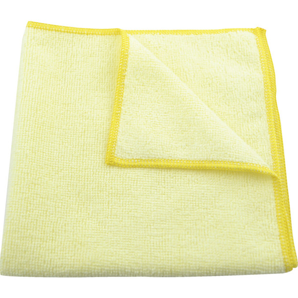 Cotswold 40X40cm Economy Yellow Microfibre Cloth 36G