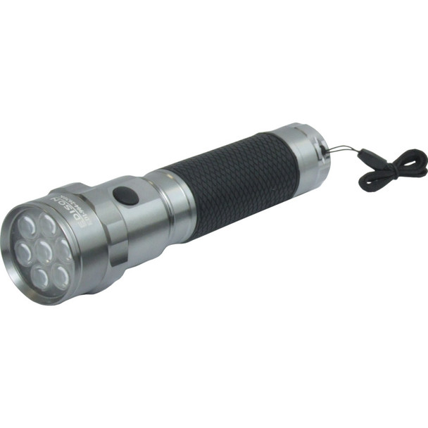 Edison 7 Led Alu Soft Grip Torch Requires (2Xd) Batts