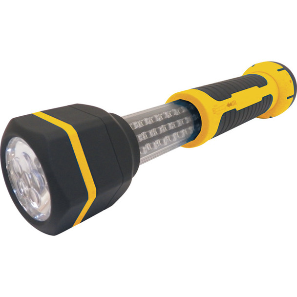 30+6 LED RECHARGEABLE WORK LIGHT & TORCH Li-ION 443.14