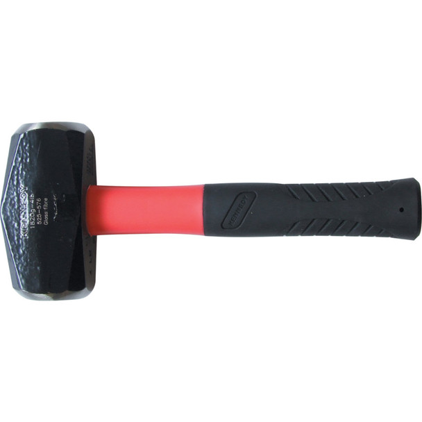 Kennedy 4Lb Club / Lump Hammer, Fibreglass Handle With Rubber Grip