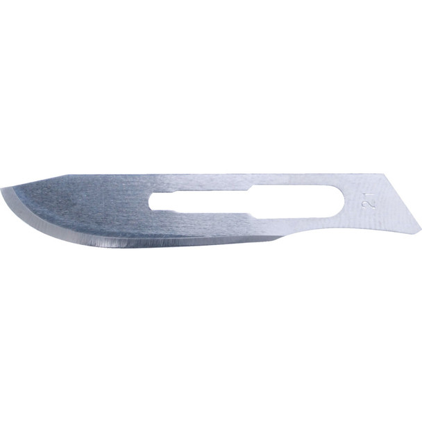 No.21 CARBON STEEL SURGICAL BLADE (PK-100) 165.09