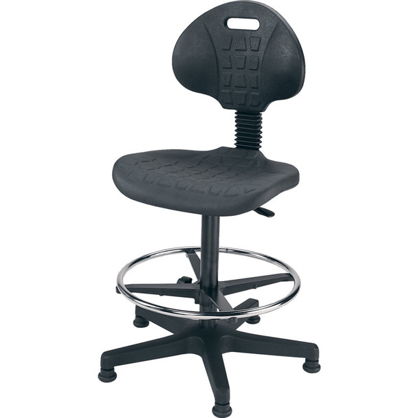 HIGH INDUSTRIAL PU CHAIRBLACK 4172.52