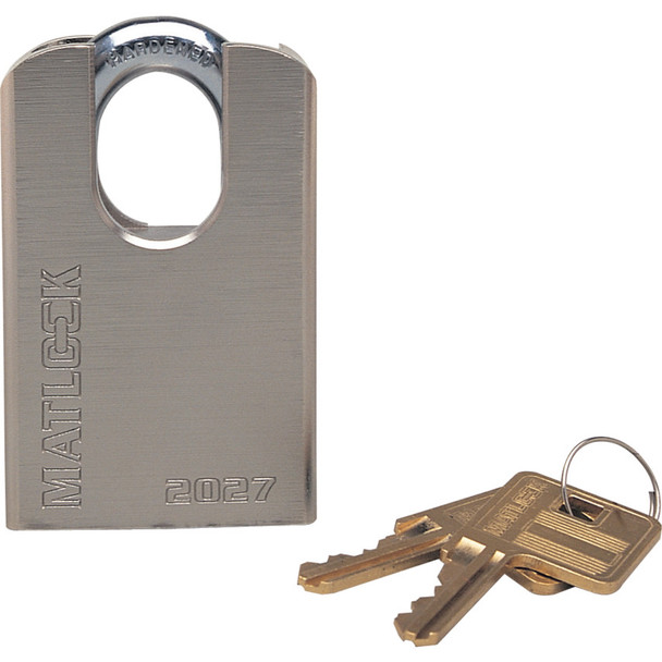 63.5x15mm CLASSIC STEEL PADLOCK-SHROUDED 1562.89