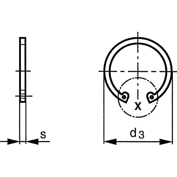 13mm DIN 472 INTERNAL CIRCLIPS (PACK 50) 12.18