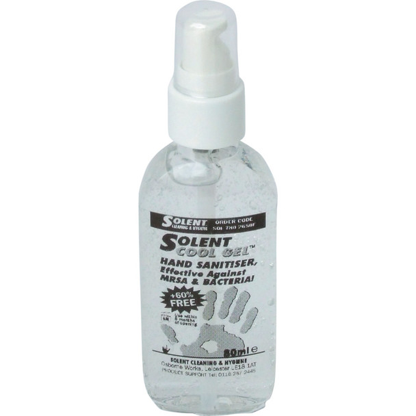 Solent Cool Gel Hand Sanitizer 80Ml
