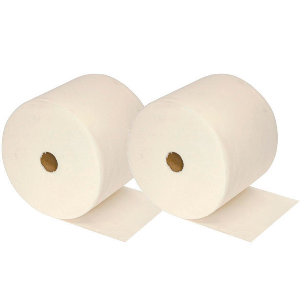 Solent Sfr290-2W White 2-Ply Floorstand Rolls (Pk-2)
