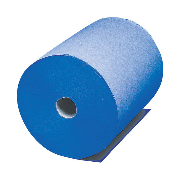 Solent Floorstand Roll 2-Ply Blue 26cm(Pk-2)
