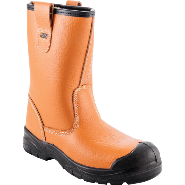 Sitesafe Rigger Boot Tan S1P Src Size 10