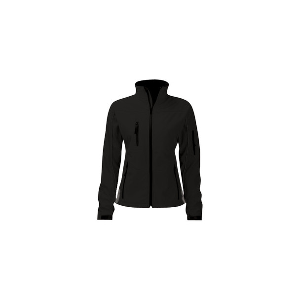 SOFT SHELL LADIES JACKETBLACK/GREY MEDIUM 741.94