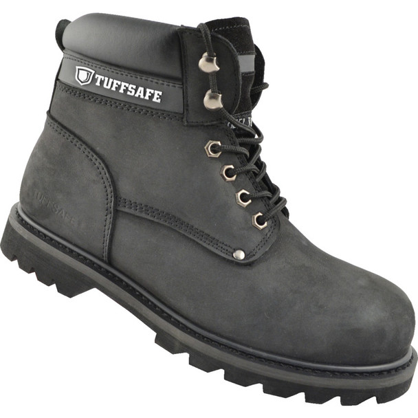Tuffsafe Goodyear Welted Boot Black S1Psrc Size 13