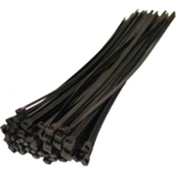 BLACK CABLE TIES MIX mm ASSORTED (PK-600) 200.59