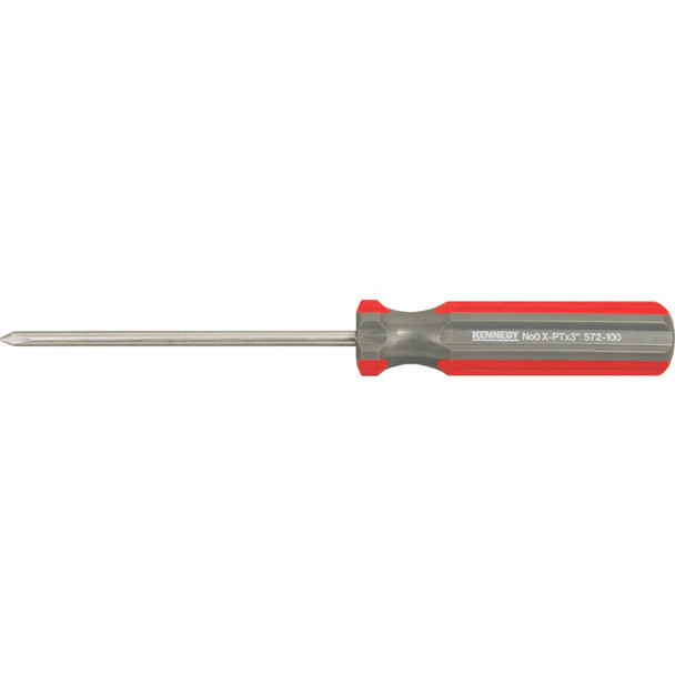 Kennedy 6.5X100mm Sq Blade Engineers Screwdriver