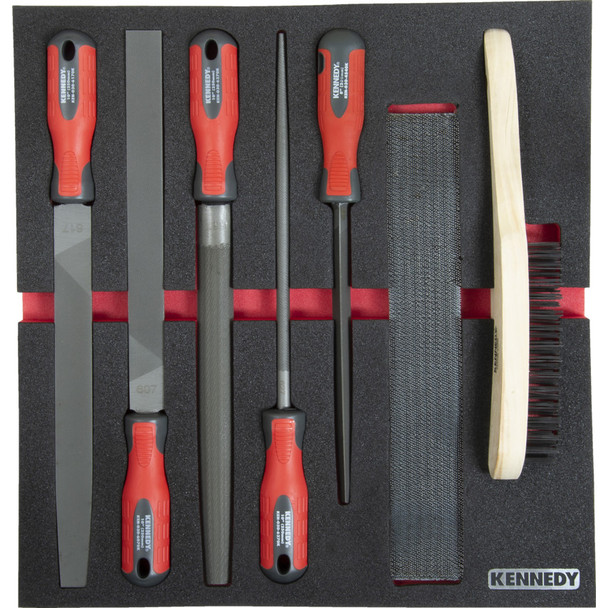 7PCS FILE SET WITH FOAM  T0691 1043.58