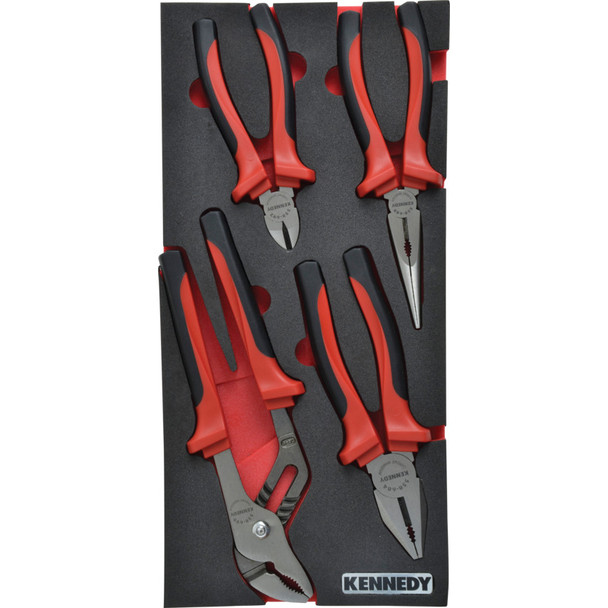 4PCS PRO-TORQ PLIERS WITH FOAMM1832 1043.58