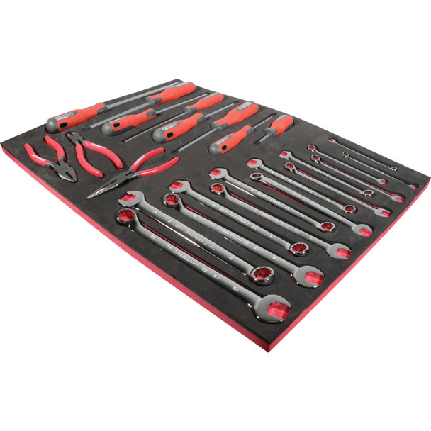 Kennedy Tcd025 Dl1 Tool Control Drawer Set 25-pce