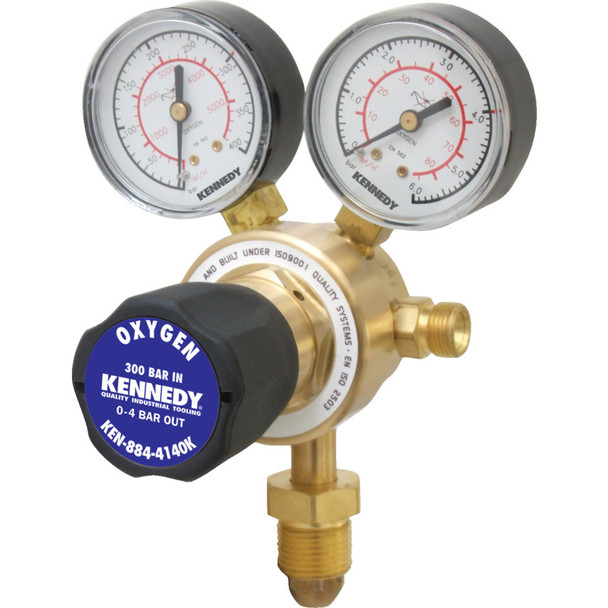 Kennedy Sso Oxygen Regulator Sglstage 300 Bar :0-4Bar