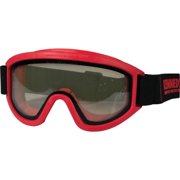 Kennedy Condor Red Goggles Clearlens Anti-Fog/Scratch/Gas