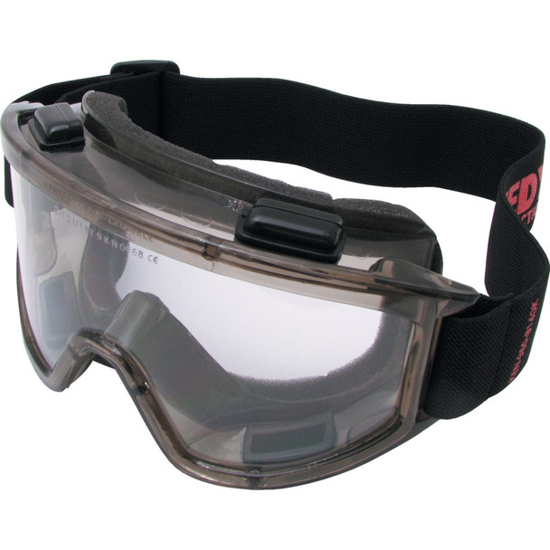 Kennedy Tiger Smoke Goggles Vented Clear/Anti-Fog Lens