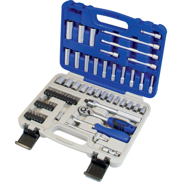 Senator 1/4" Sq.Dr. 60 Pc Metric Socket Set