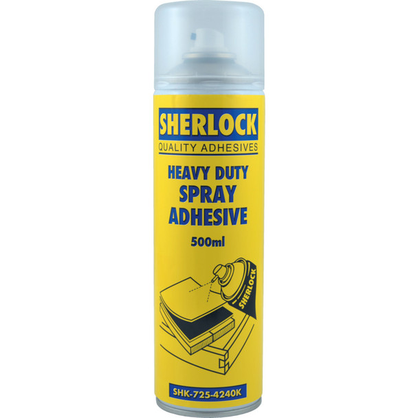 HEAVY DUTY SPRAY ADHESIVE500ml 133.12