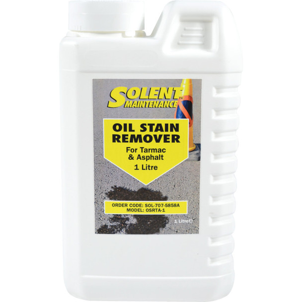 Solent Osrta-5 Oil Stain Remover Tarmac &  Asphalt 5Ltr