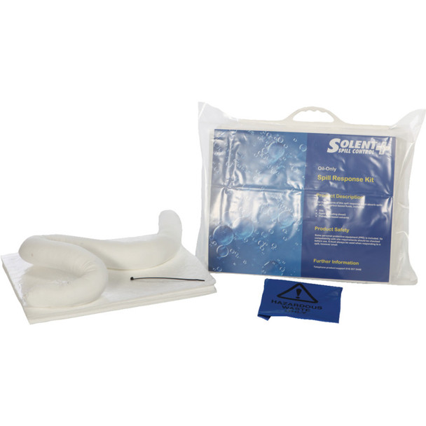 Solent S+ Spill Kit; Oil-Only15Ltr Clip Top Bag