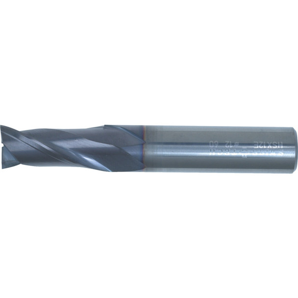 Swisstech 12.0mm St/Sh Short 2Fl Slot Drill Q-Coat