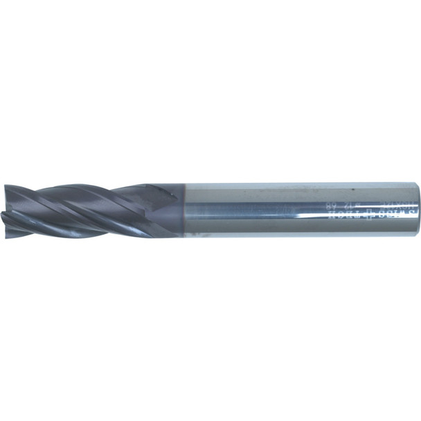 Swisstech 12.0mm St/Sh Long 4Fl End Mill Q-Coat