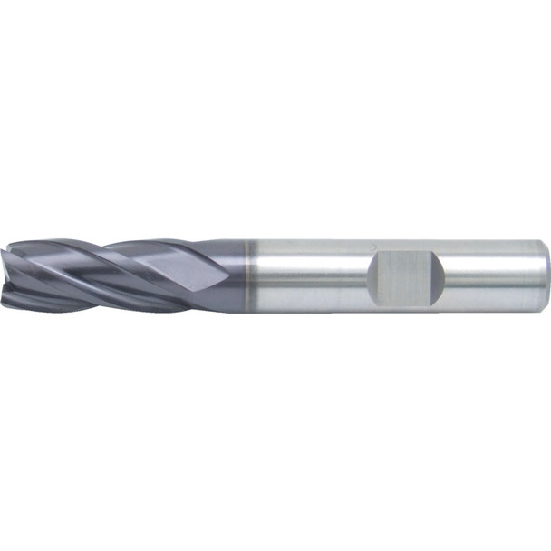 Swisstech 10mm HSS-Cobalt Weldon 45Deg H/Helix End Mill