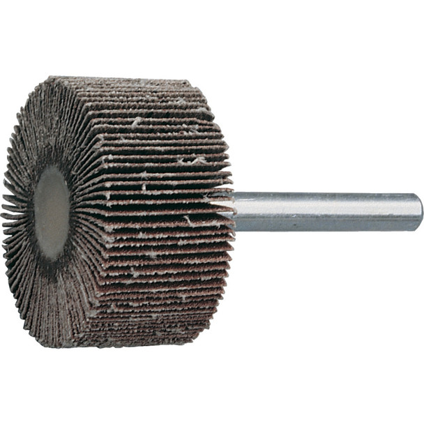 York 30X15mm Al/Ox Flap Wheel P180-3mm Shank