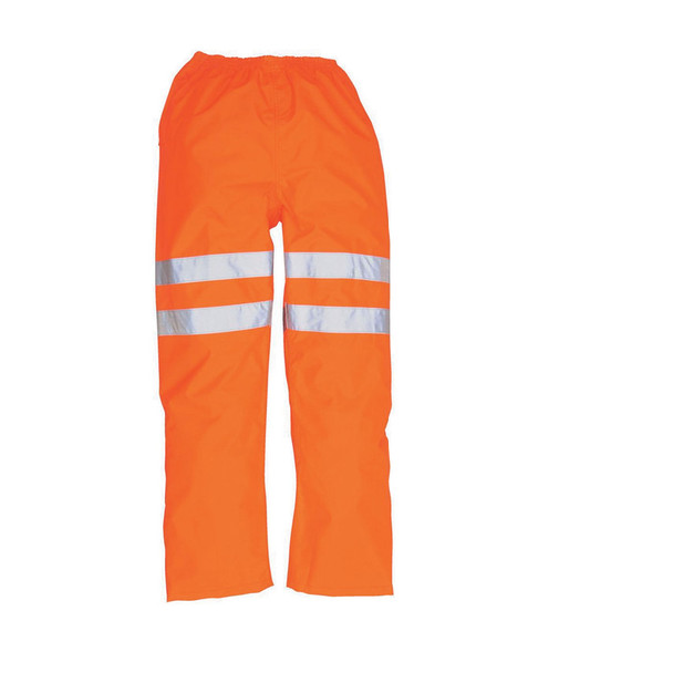 Portwest Rt31 Rail Industry Hi-Visrainwear Trousers Large